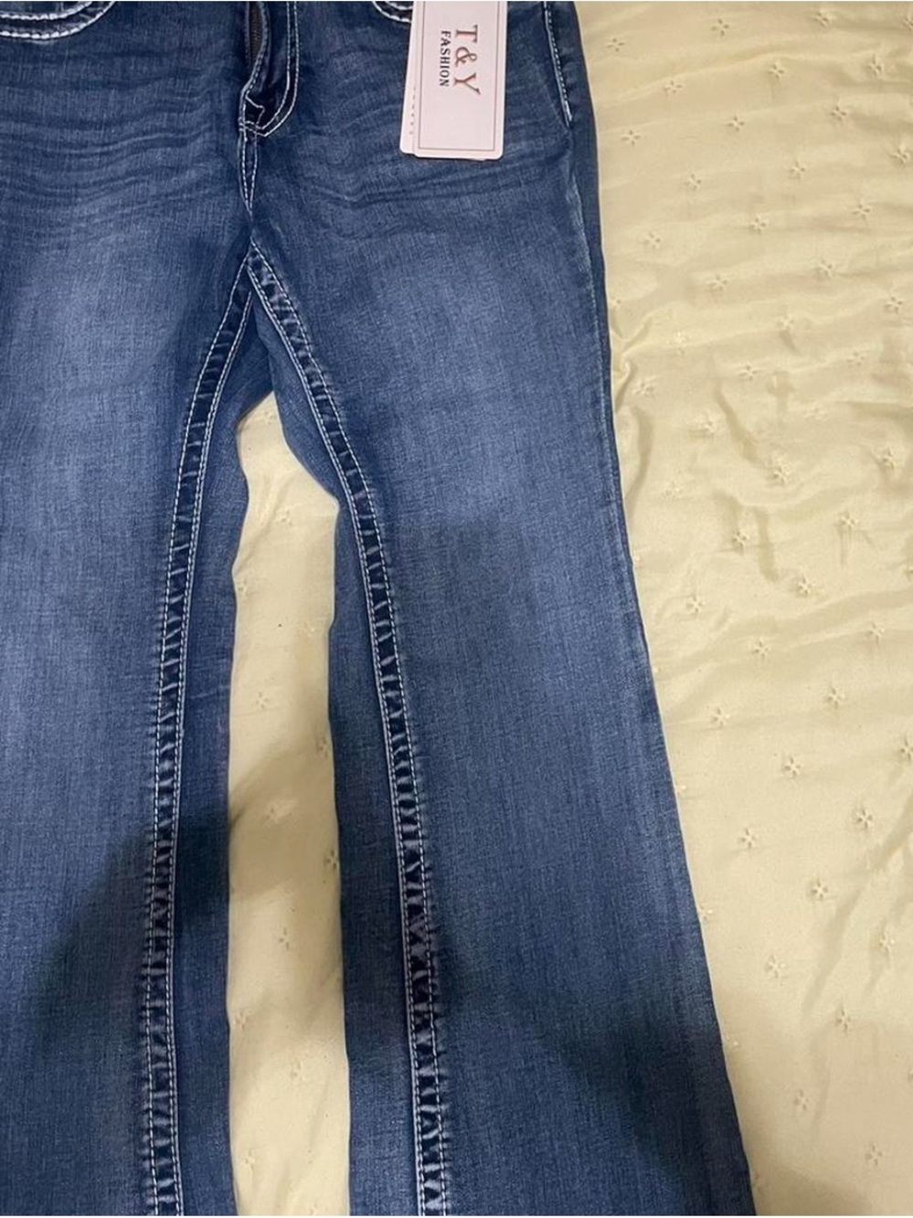 Women's Blue Stretch Jeans
